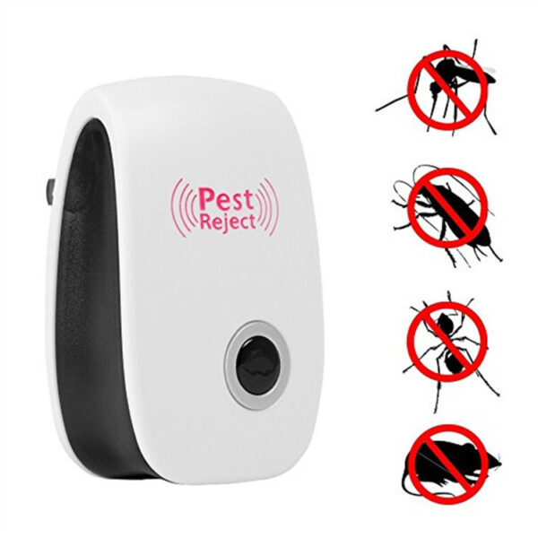 Electronic Ultrasonic Healthy Rechargeble Anti Mosquito Insect Pest Reject Mouse Repellent Repeller Practical Home EUUS Plug - Image 4