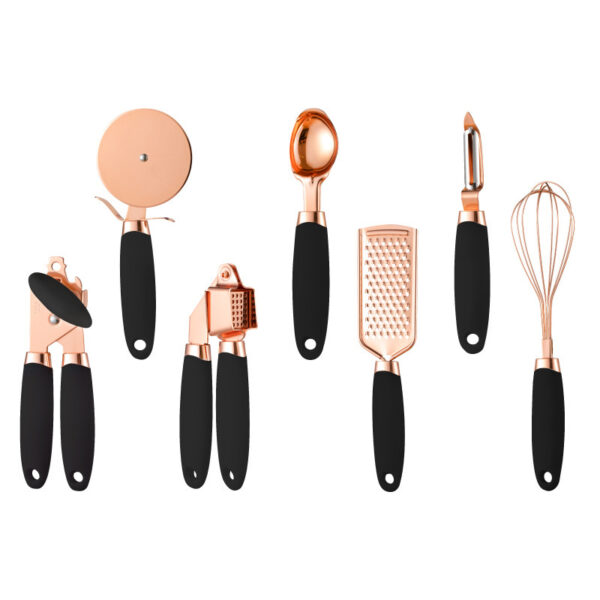 Kitchen Household Peeler Gadget Copper Plating Set - Image 10