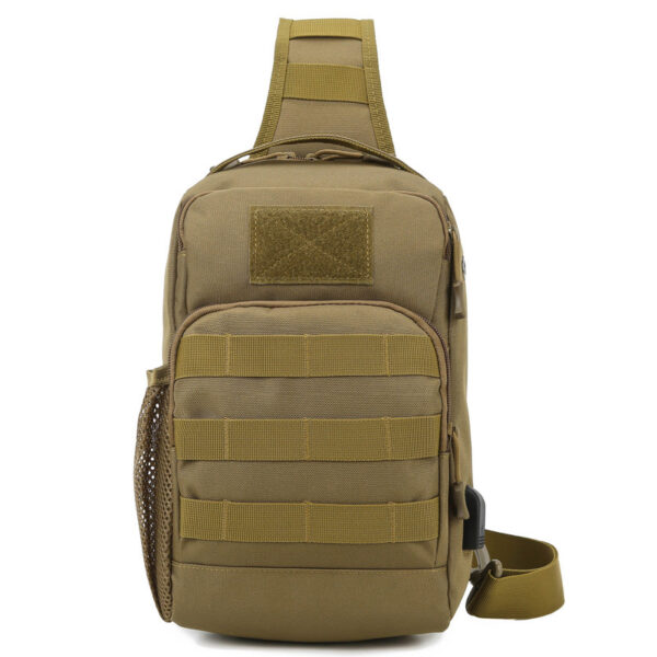 Outdoor Lure Camouflage Large Capacity Multi-functional Men's Shoulder Crossbody Tactical Chest Bag - Image 10