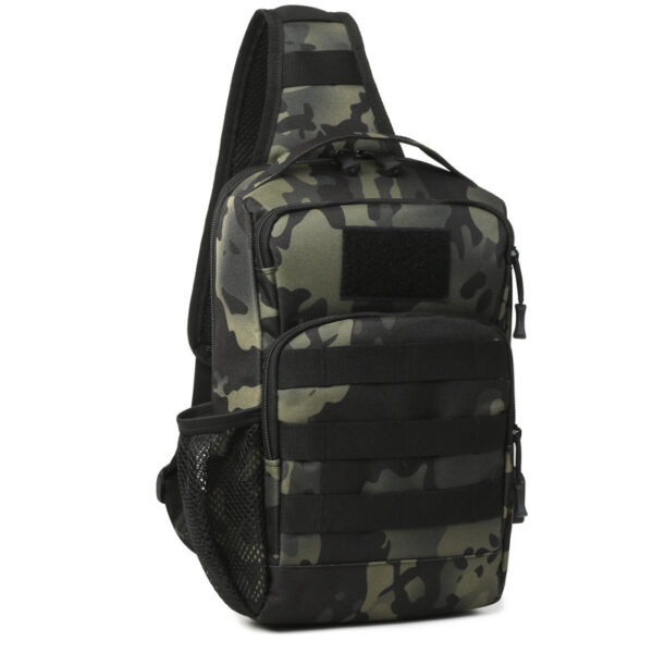 Outdoor Lure Camouflage Large Capacity Multi-functional Men's Shoulder Crossbody Tactical Chest Bag - Image 5